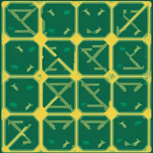 Glossy Square Web Button Set