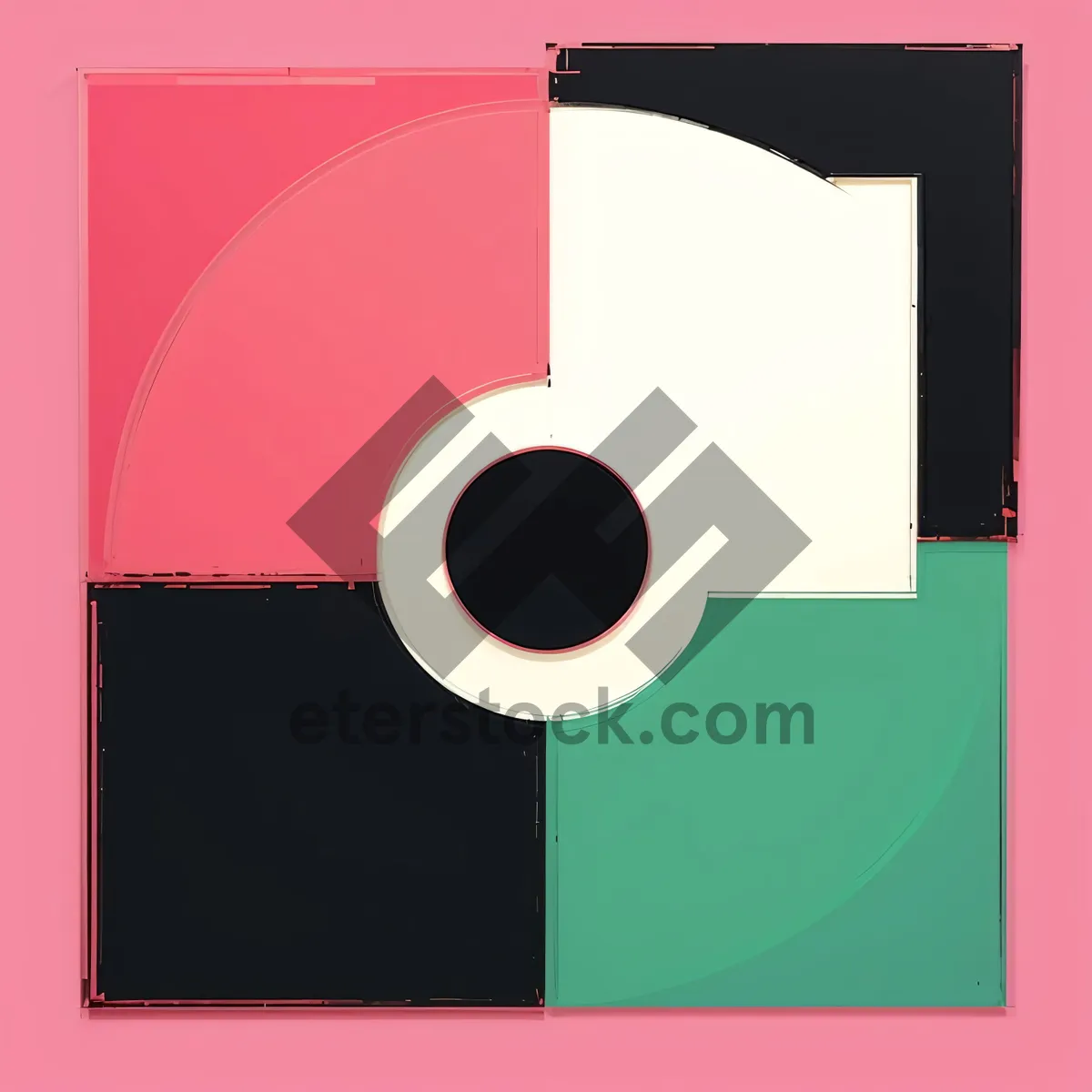 Picture of Blank Diskette Memory Device Icon Design