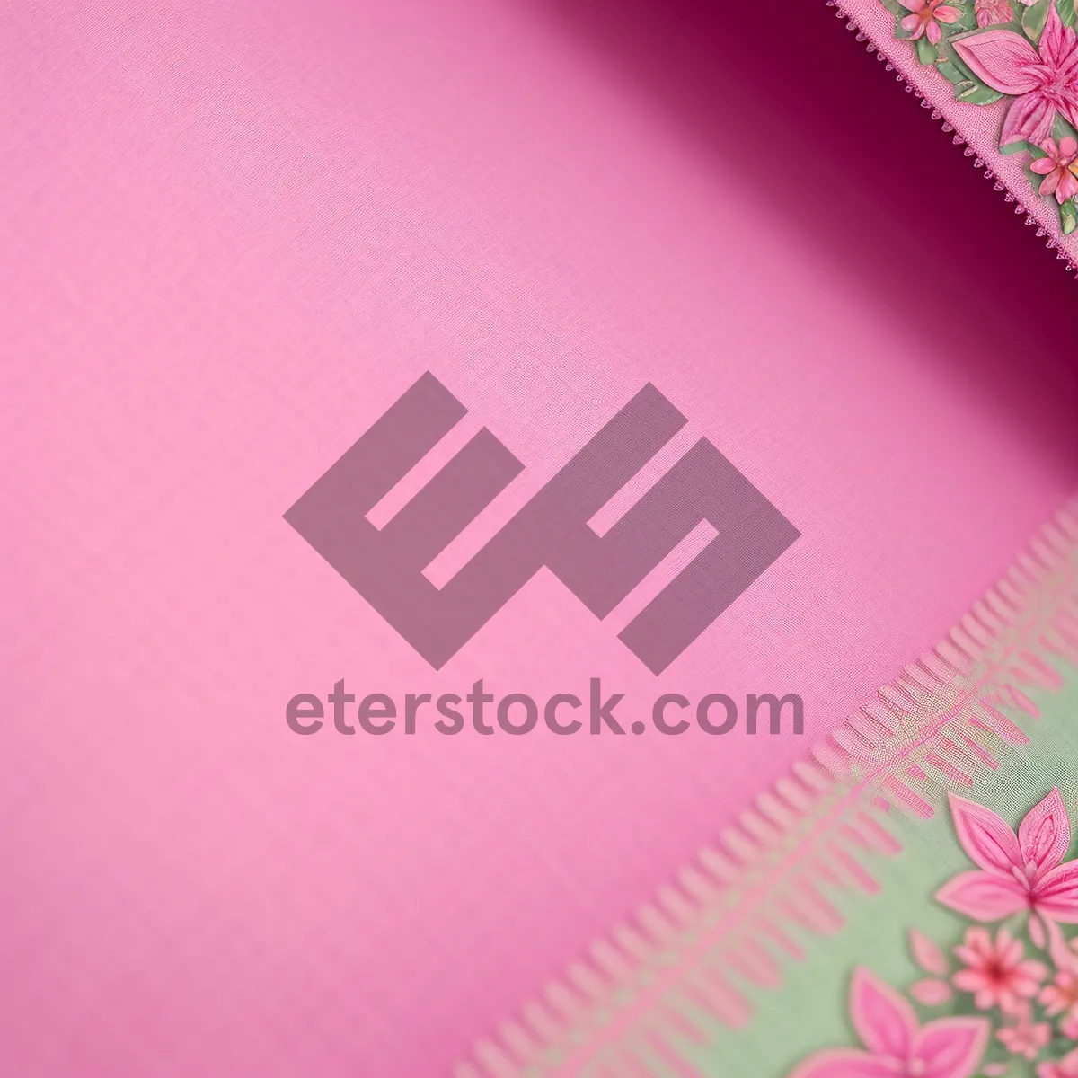 Picture of Floral Pink Decorative Frame Design