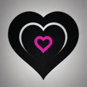 Heart-shaped Love Symbol - Valentine's Day Icon