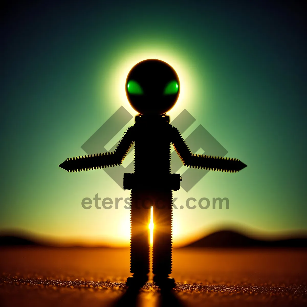 Picture of 3D Silhouette of a Baron Figure