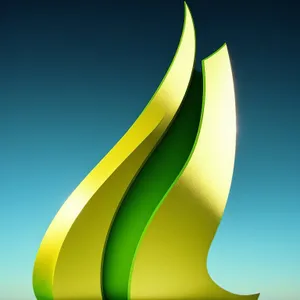 Modern Light Wave Graphic Design Icon