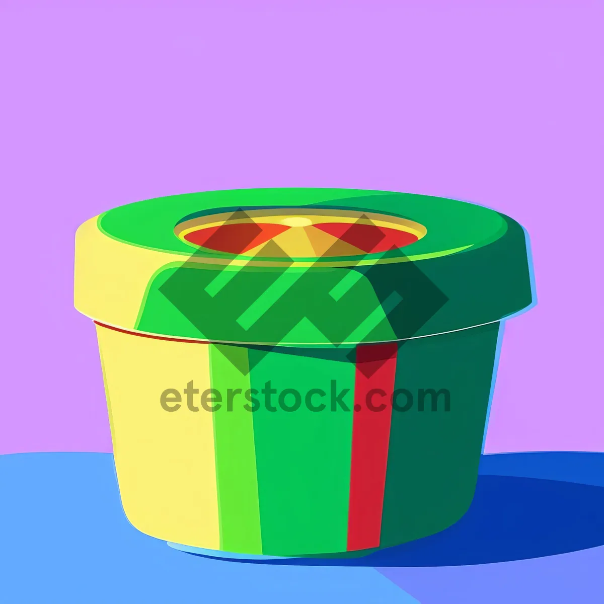 Picture of 3D Bucket Container for Conserving