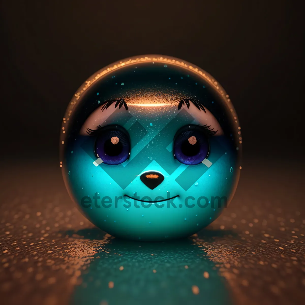 Picture of Colorful Savings Pool: Shiny Piggy Sphere
