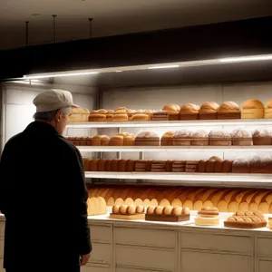 Bakery Shop: Freshly Baked Breakfast Bread