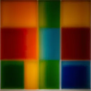 Colorful School Supplies on Wood Desk