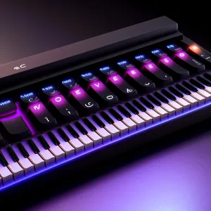 Digital Synth: Illuminated Musical Journey