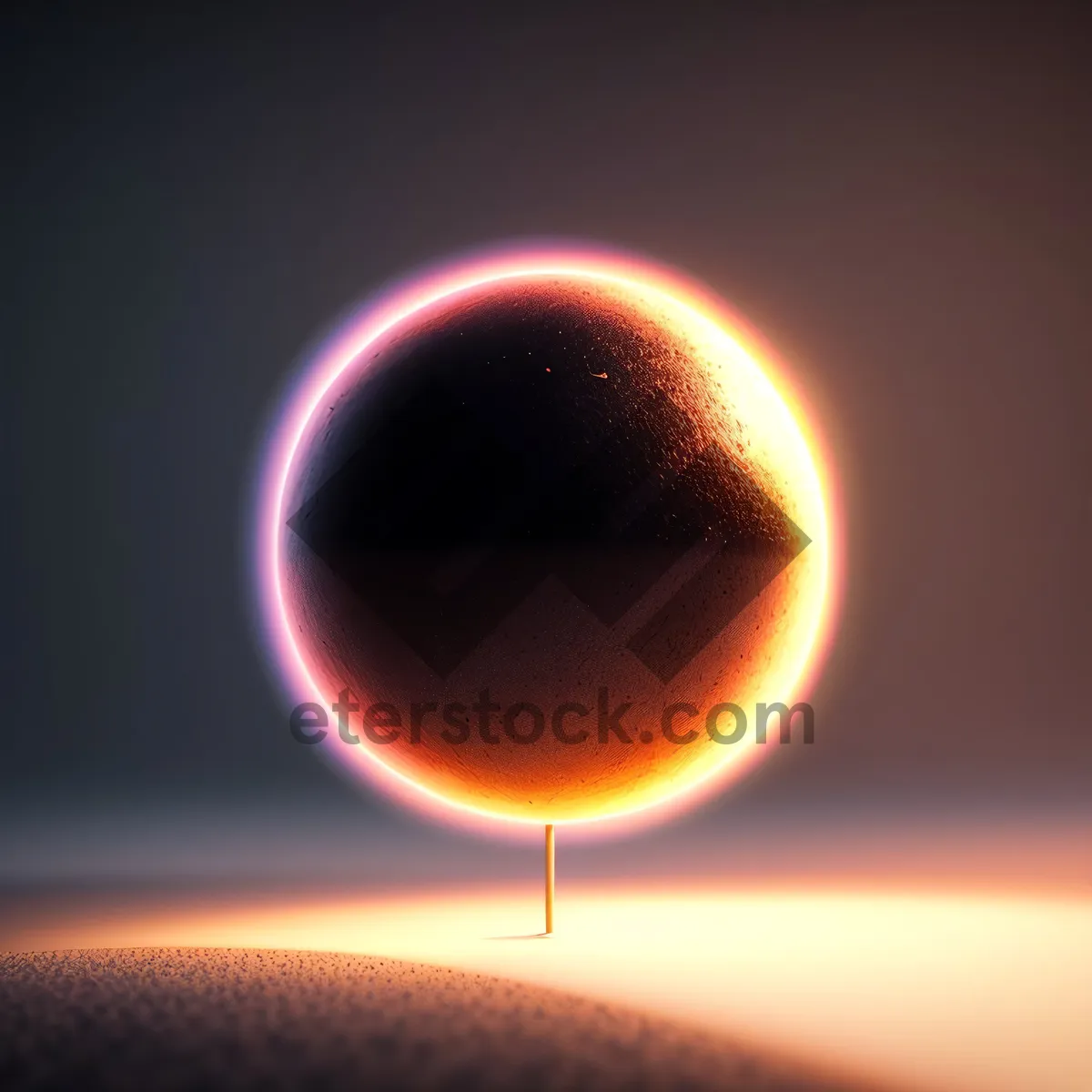 Picture of Mystic Celestial Sphere in Cosmic Black - Cosmic Galaxy Art