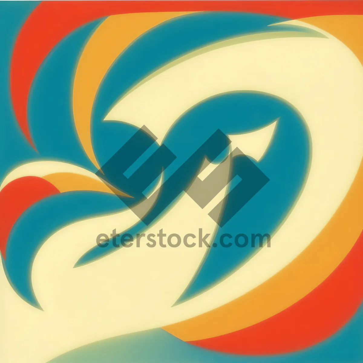 Picture of Colorful Wave Pattern Icon