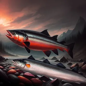 Coho Salmon - Majestic Fish of the Ocean