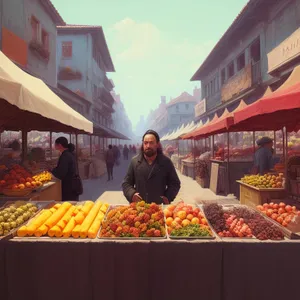 Fresh Healthy Produce at Grocery Store Market