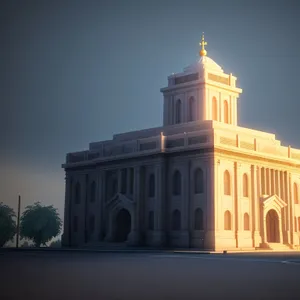 Iconic Cathedral Dome in Historic City