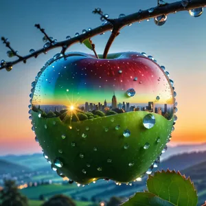 Empire Apple Balloon for Holiday Celebration