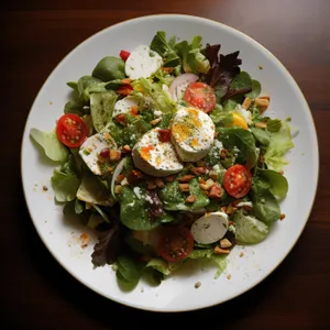 Delicious Grilled Chicken and Vegetable Salad