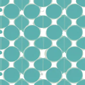 Geometric retro pattern design for modern wallpaper