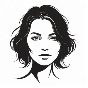Black Cartoon Haircut Art Clip Drawing