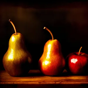 Ripe Yellow Pear - Fresh and Healthy Fruit