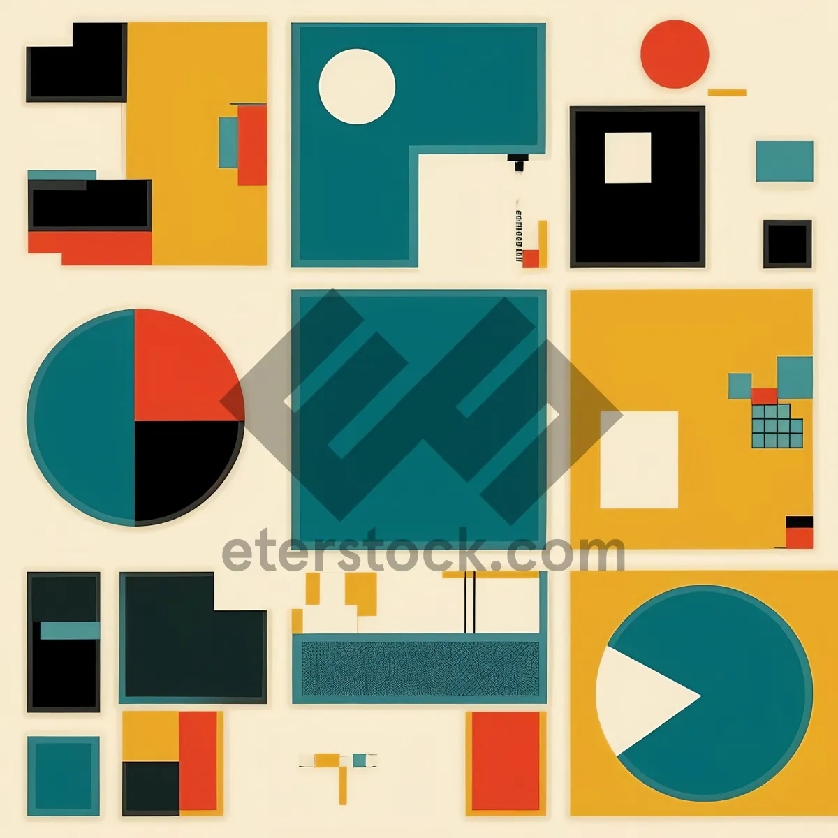 Picture of Icon Set for Mine Excavation Business