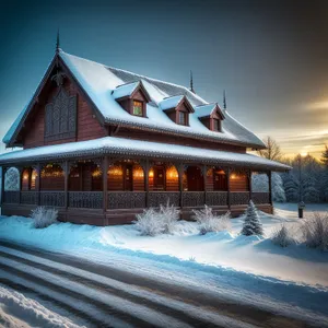 Winter Wonderland: Architectural Marvel in the Snow