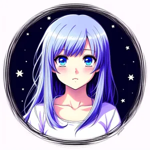 Cute Cartoon Sorcerer with Artistic Style
