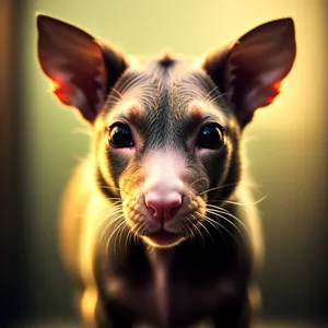 Cute Chihuahua Puppy with Adorable Brown Eyes