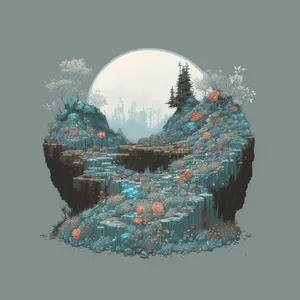 Frozen Earth: A Global Snowy Sphere