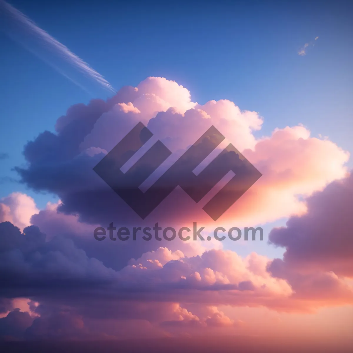 Picture of Sky Serenity: A Breath of Cloudy Bliss
