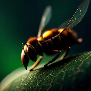 Dragonfly Wing Close-up: Wild Insect's Delicate Lacewing