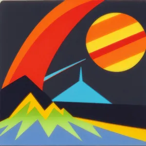 Prideful Nation: Iconic Flag and Symbolic Art Design