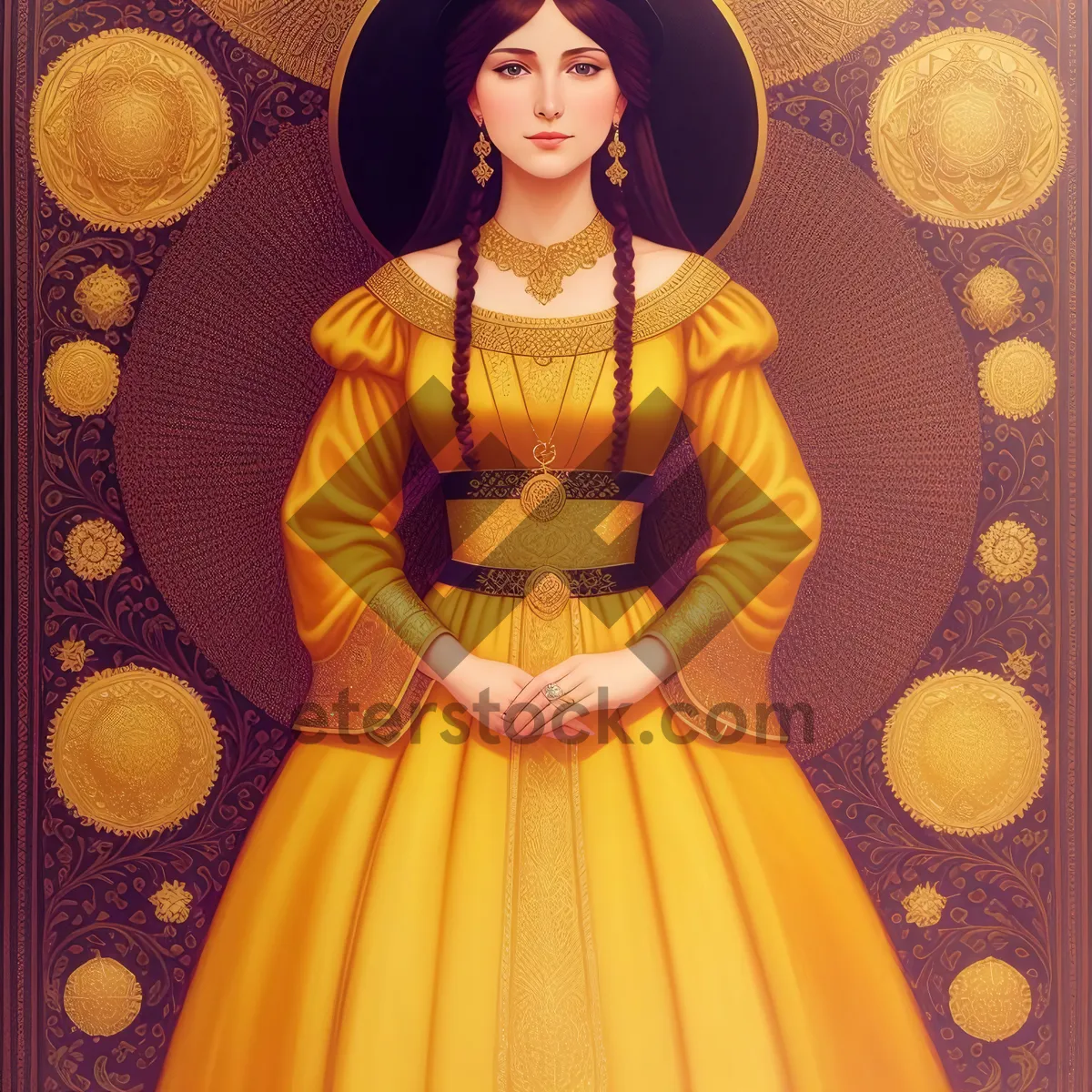 Picture of Elegant Aristocrat in Fashionable Costume