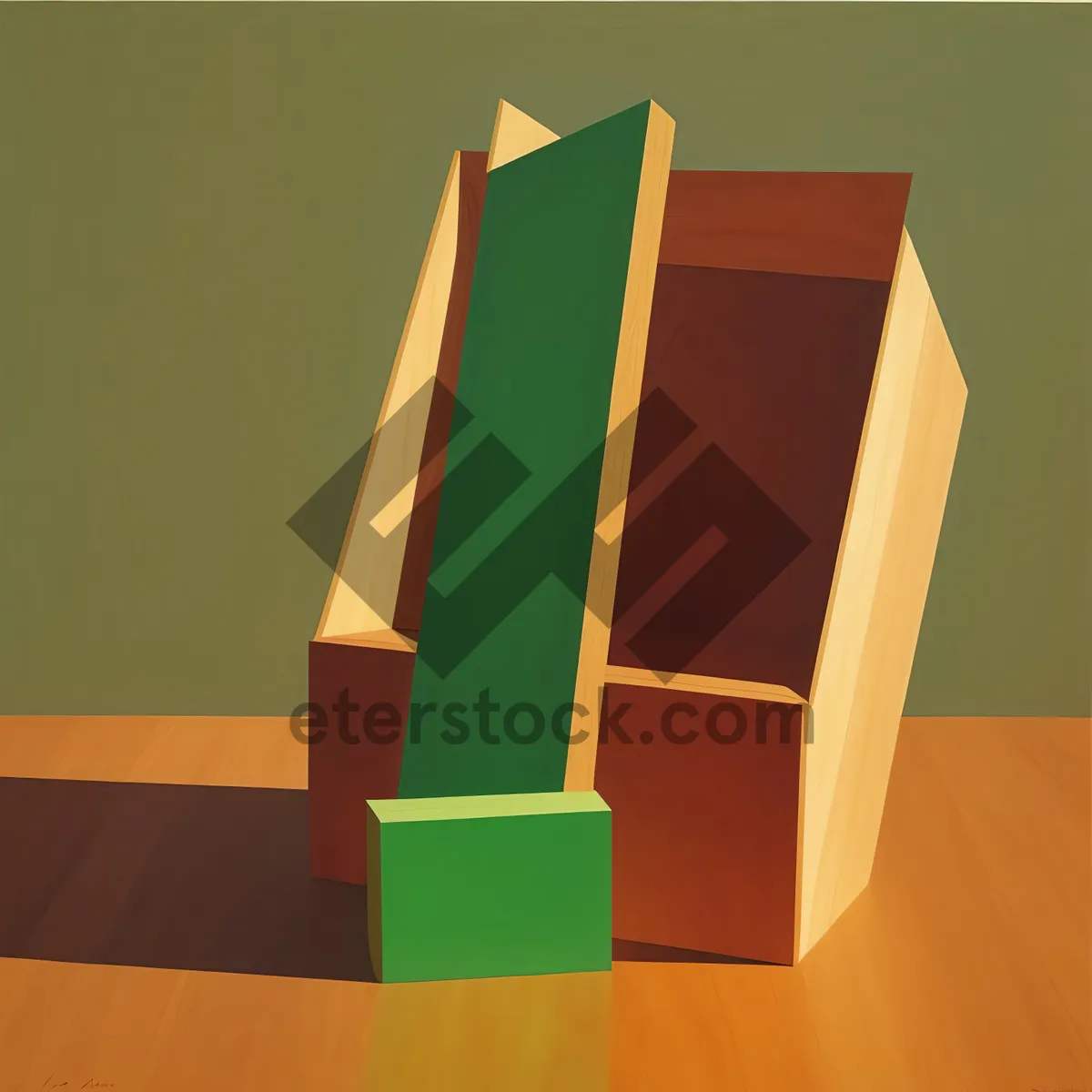 Picture of Boxed 3D House of Cards: Container Business Solution