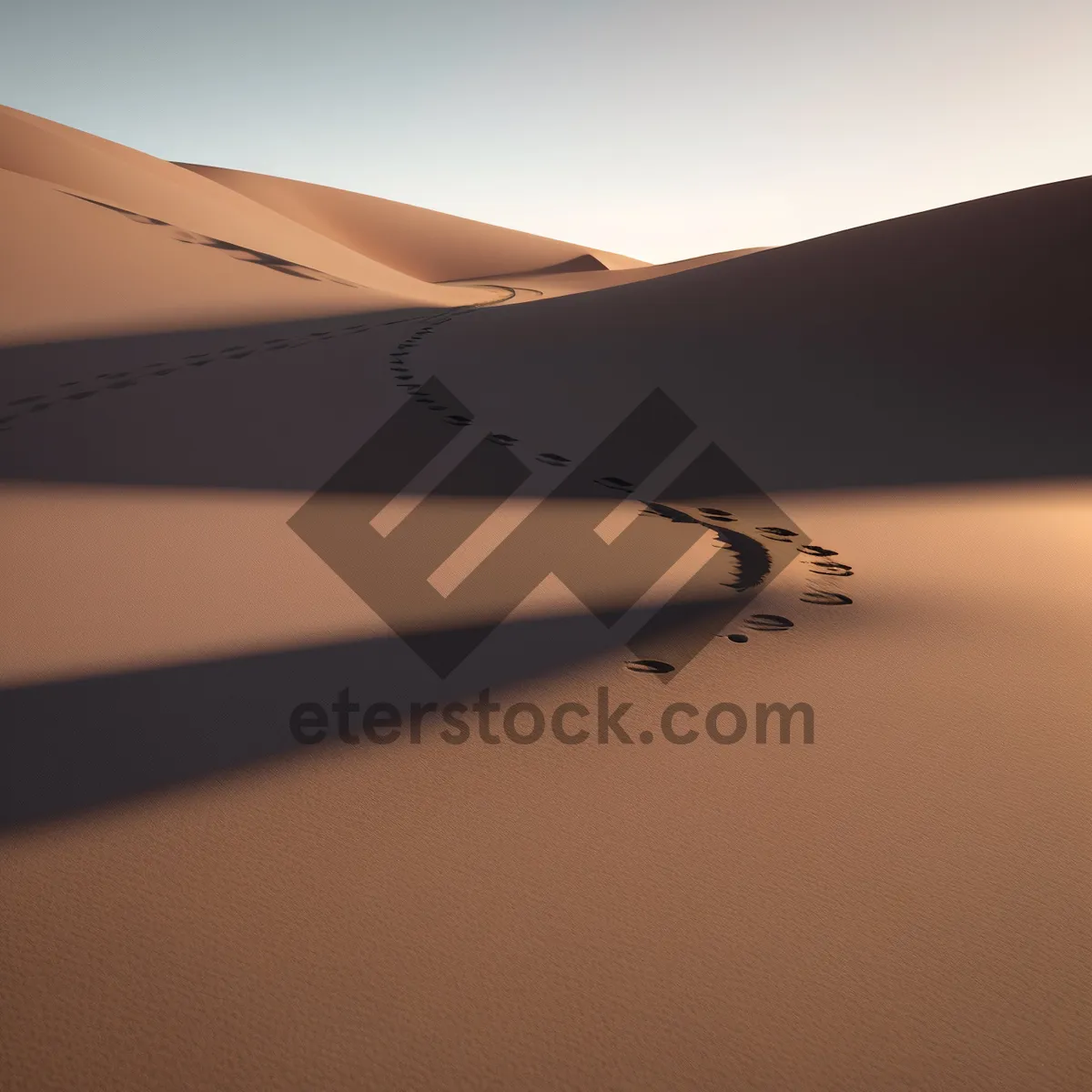 Picture of Serenity Sands: Majestic Desert Dune Landscape