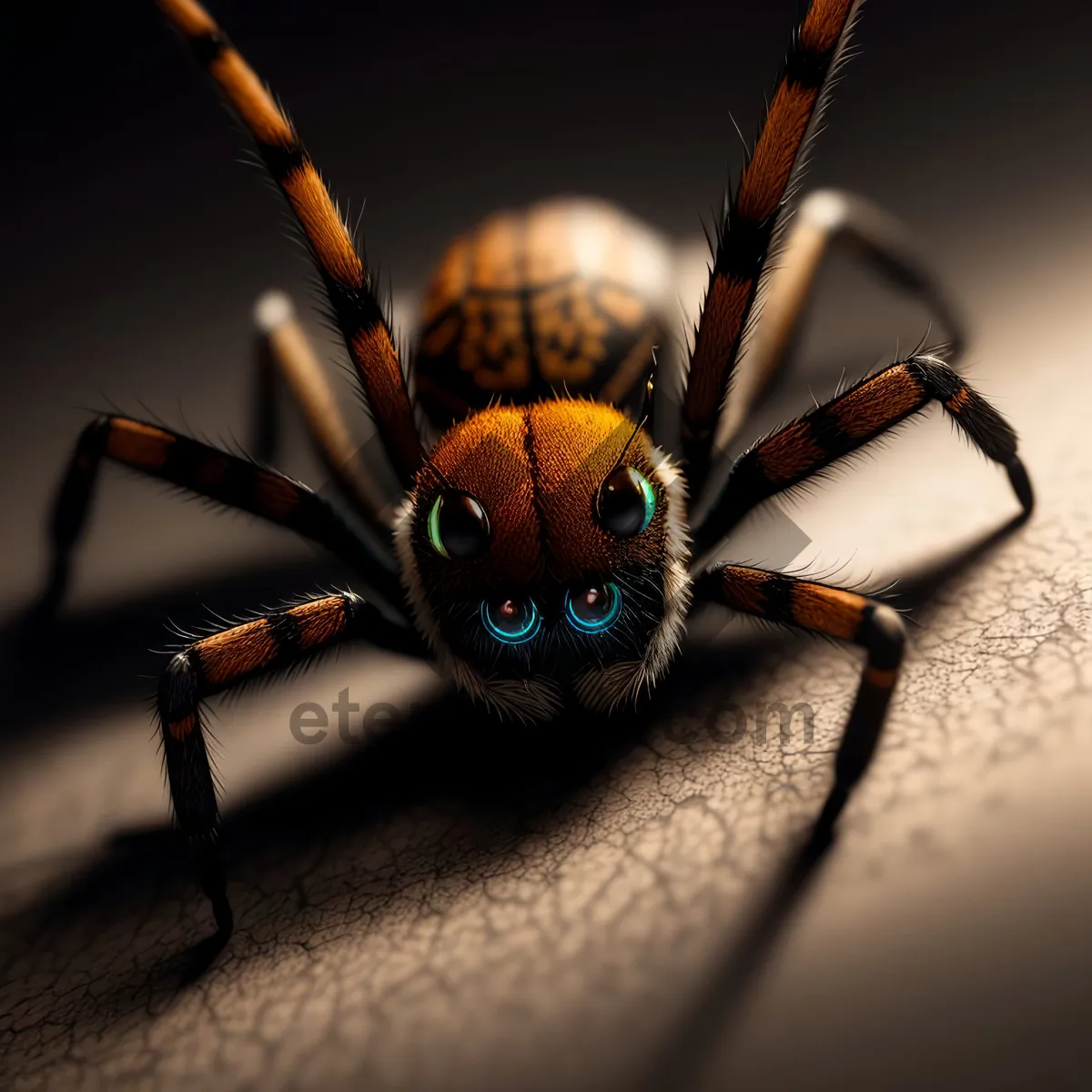 Picture of Black Widow Spider Close-Up: Deadly Arachnid in Wildlife