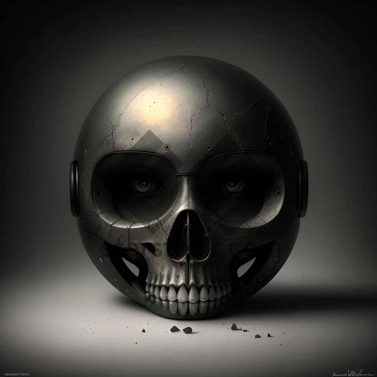 Picture of Sinister Skull: Iconic Symbol of Death and Horror