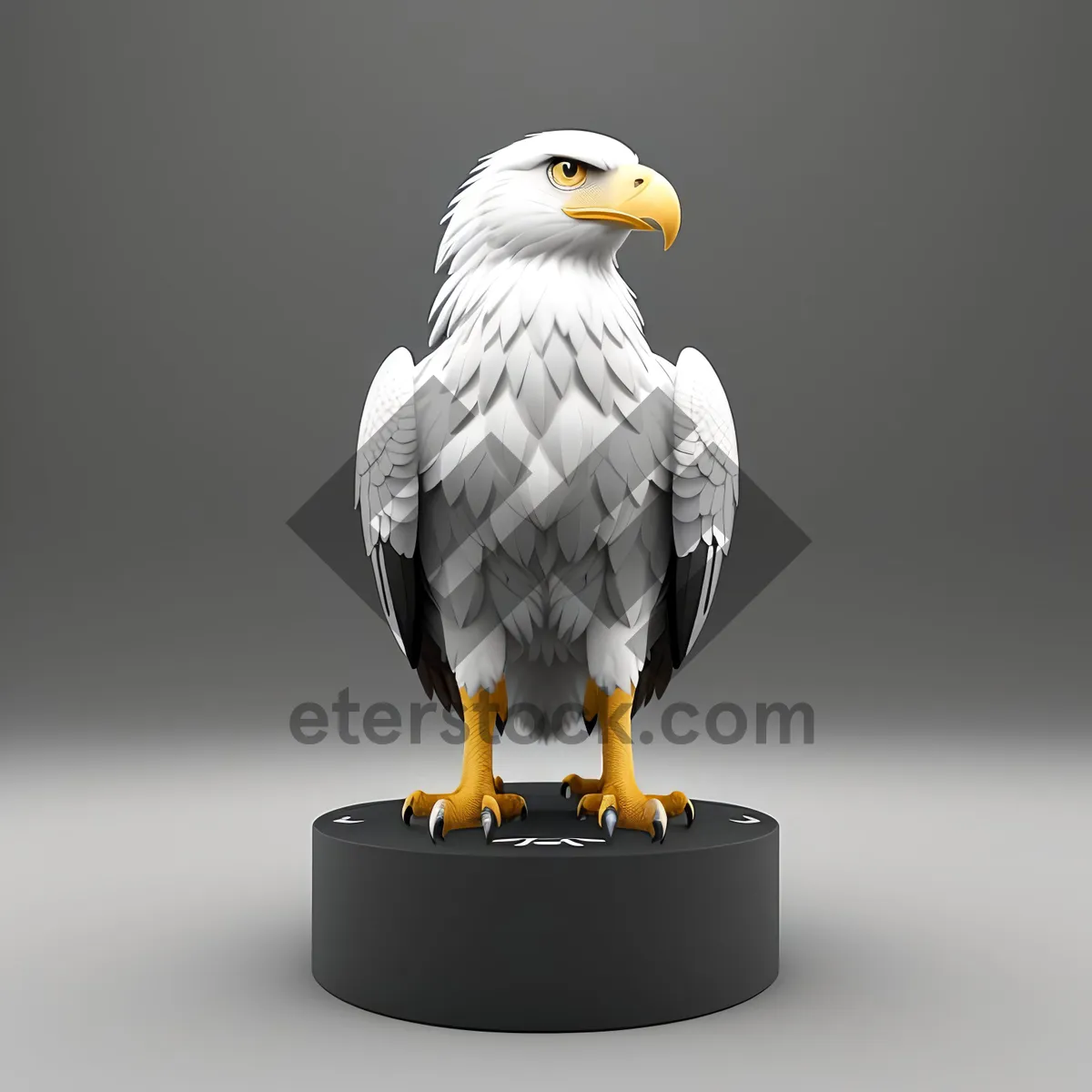 Picture of Majestic Bald Eagle in its Natural Habitat