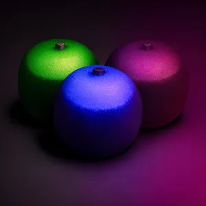 Colorful Sphere of Fruit on Table