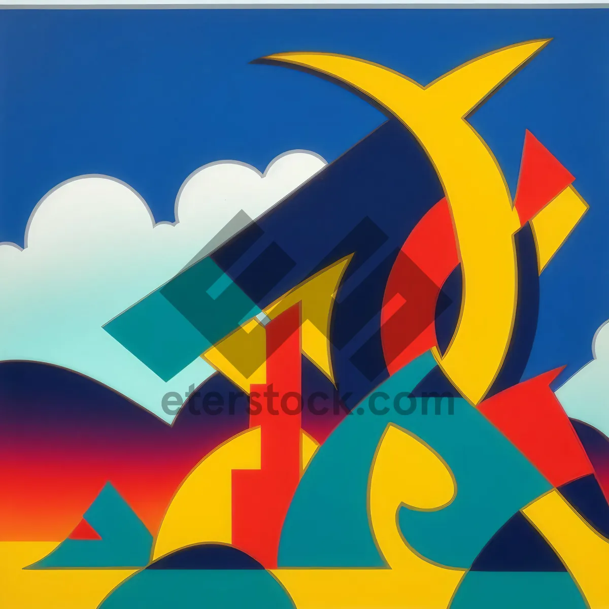 Picture of Country Flag Icon - Symbolic Graphic Design