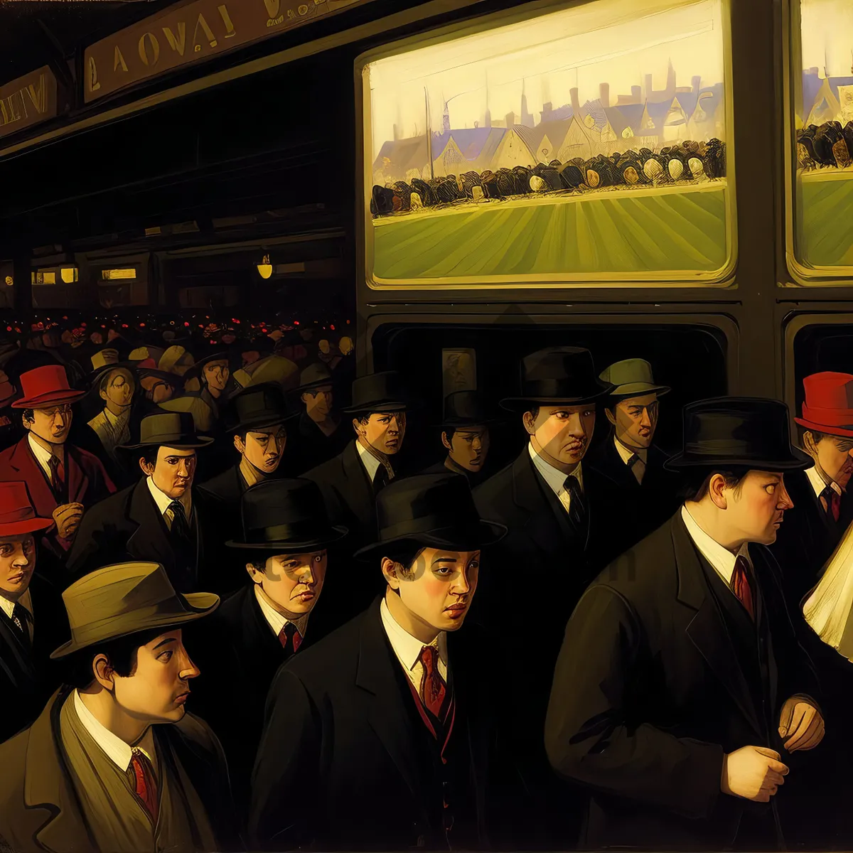 Picture of Smiling Businesspeople in Corporate Office Meeting