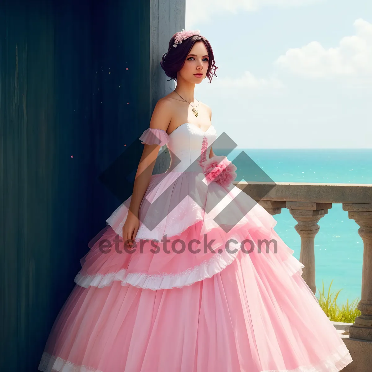 Picture of Radiant Bridal Bliss: Love, Elegance, and Celebration