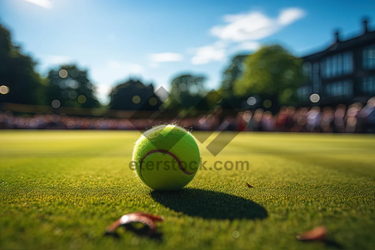 Picture of Sport equipment on grass field for competitive game