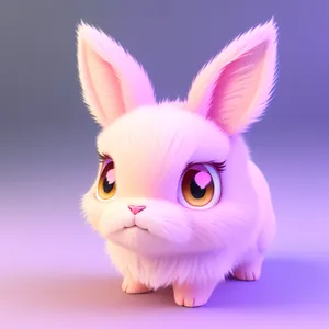 Cute Bunny Easter Fluffball