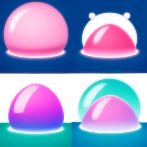 Sleek Web Button Collection - Shiny Glass Icons