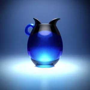 Refreshing Glass Jug Filled with Drink