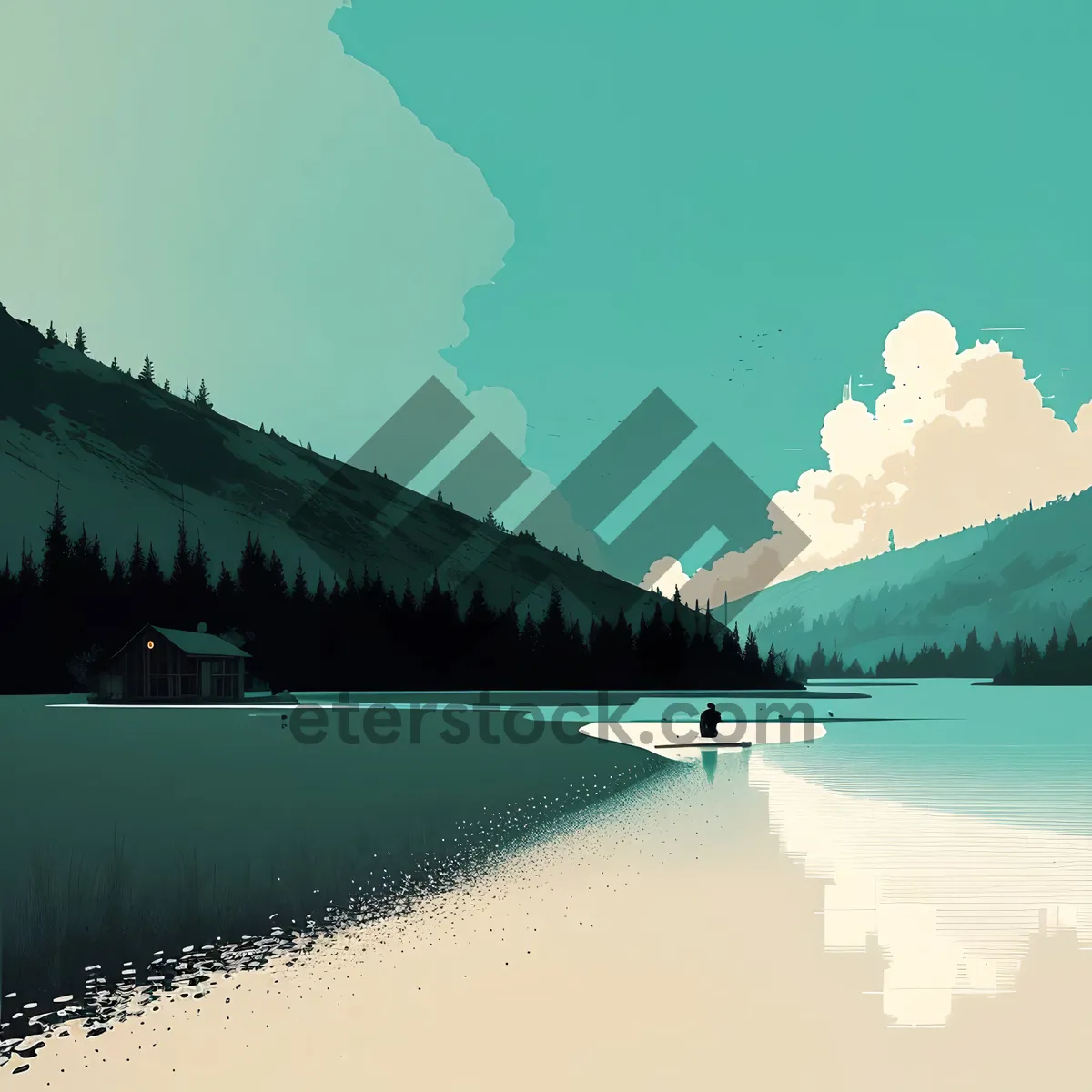 Picture of Serene Coastal Paradise