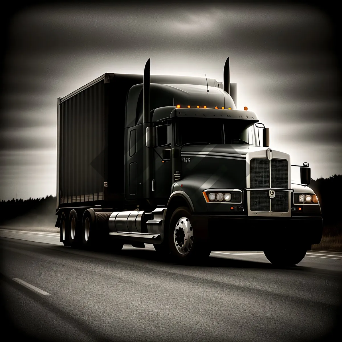 Picture of Highway Hauler: Fast, Reliable Freight Transportation