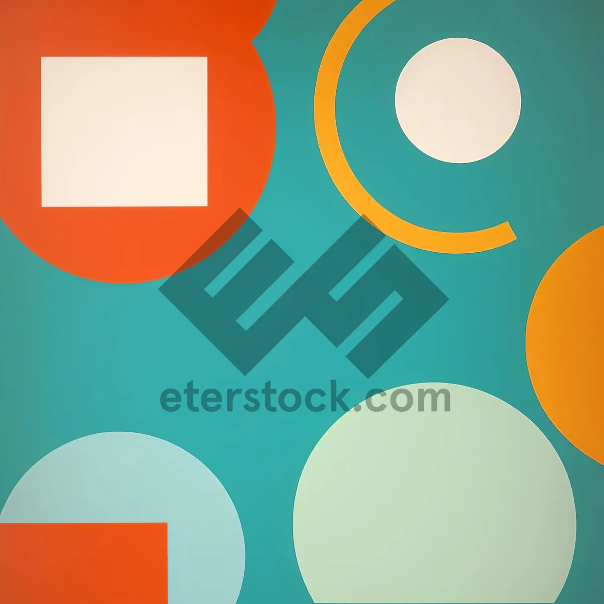 Picture of Shiny Orange Button Icon Set for Web Design