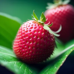 Juicy Strawberry Delight: Fresh, Sweet, and Organic