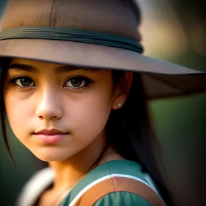 Beaming Happiness: Captivating Child with a Beautiful Smile