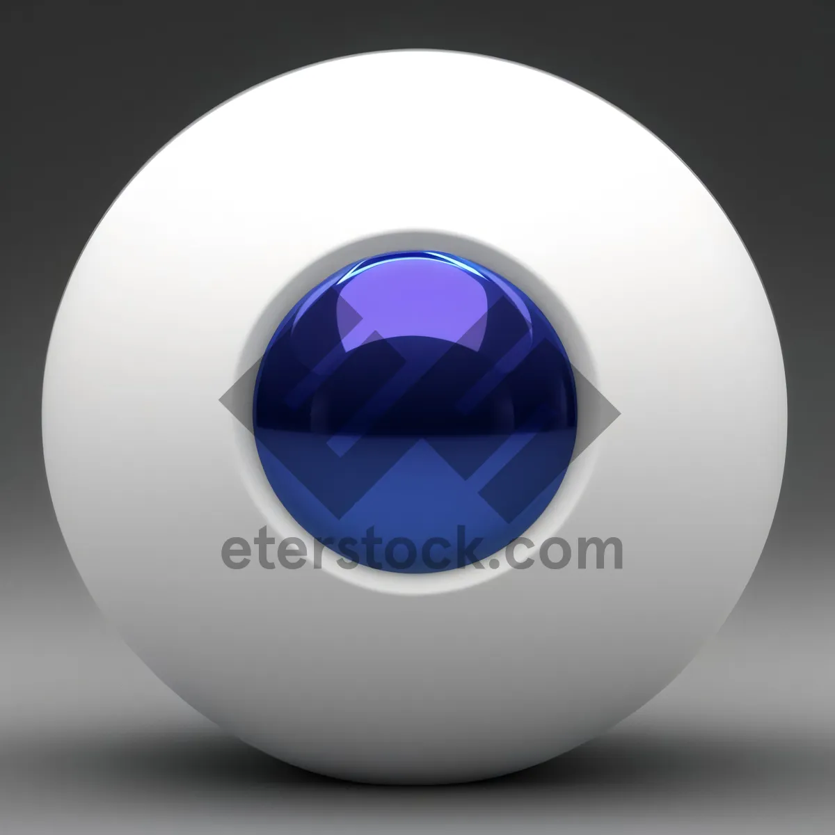 Picture of Glossy Glass Button Set: Shimmering Circle Web Icons