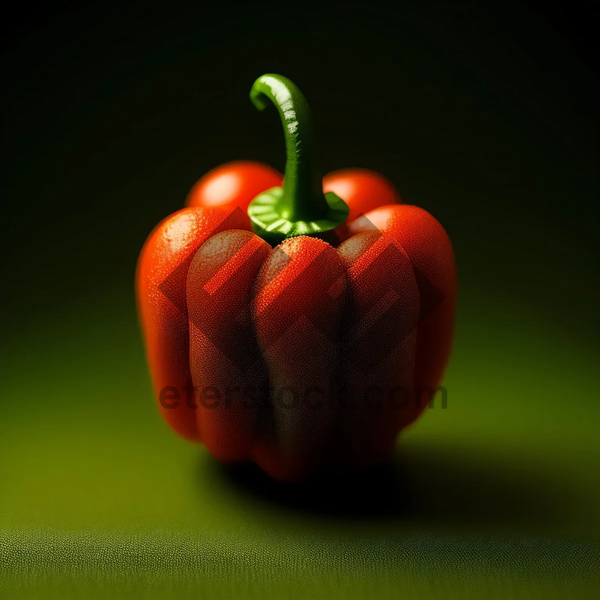 Picture of Fresh Bell Pepper Salad with Juicy Tomatoes